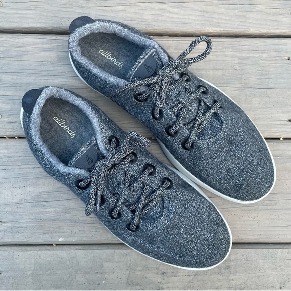 Allbirds Wool Runners Natural Grey Shoes size 13 - Picture 2 of 16